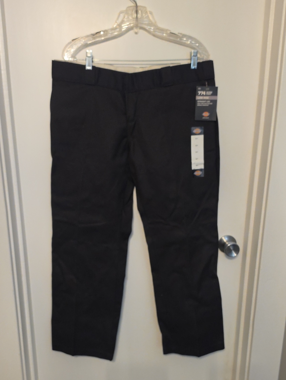 Dickies Women's Black Straight-Leg Work Trousers
